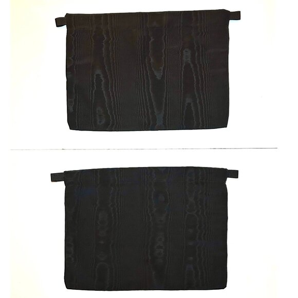 CELINE Paris Final Markdown! Black, Drawstring, Dust, Travel, Store Bags Set 2 - Picture 2 of 6